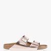 Womens BIRKENSTOCK Sandals | Womens Arizona Soft Foot-Bed Sandals In Metallic Copper