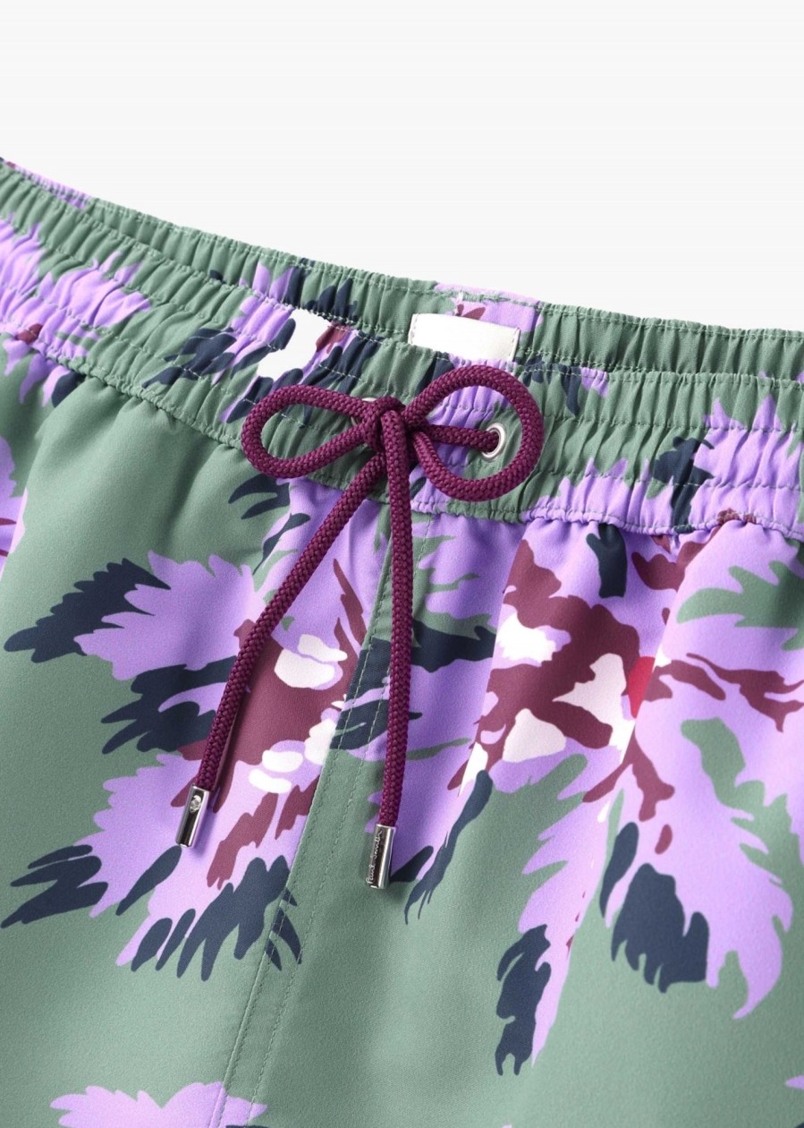 Mens PAUL SMITH Swimwear | Mens Palmera Print Swim Shorts In Green