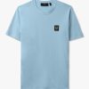 Mens BELSTAFF T-Shirts | Belstaff Mens Short Sleeve T-Shirt In Skyline Blue