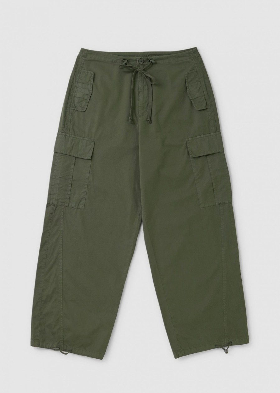 Womens GOOD AMERICAN Trousers | Ga Parachute Cargo Trousers