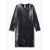 Womens LEVETE ROOM Dresses | Evelyn Sequin Dress In Black