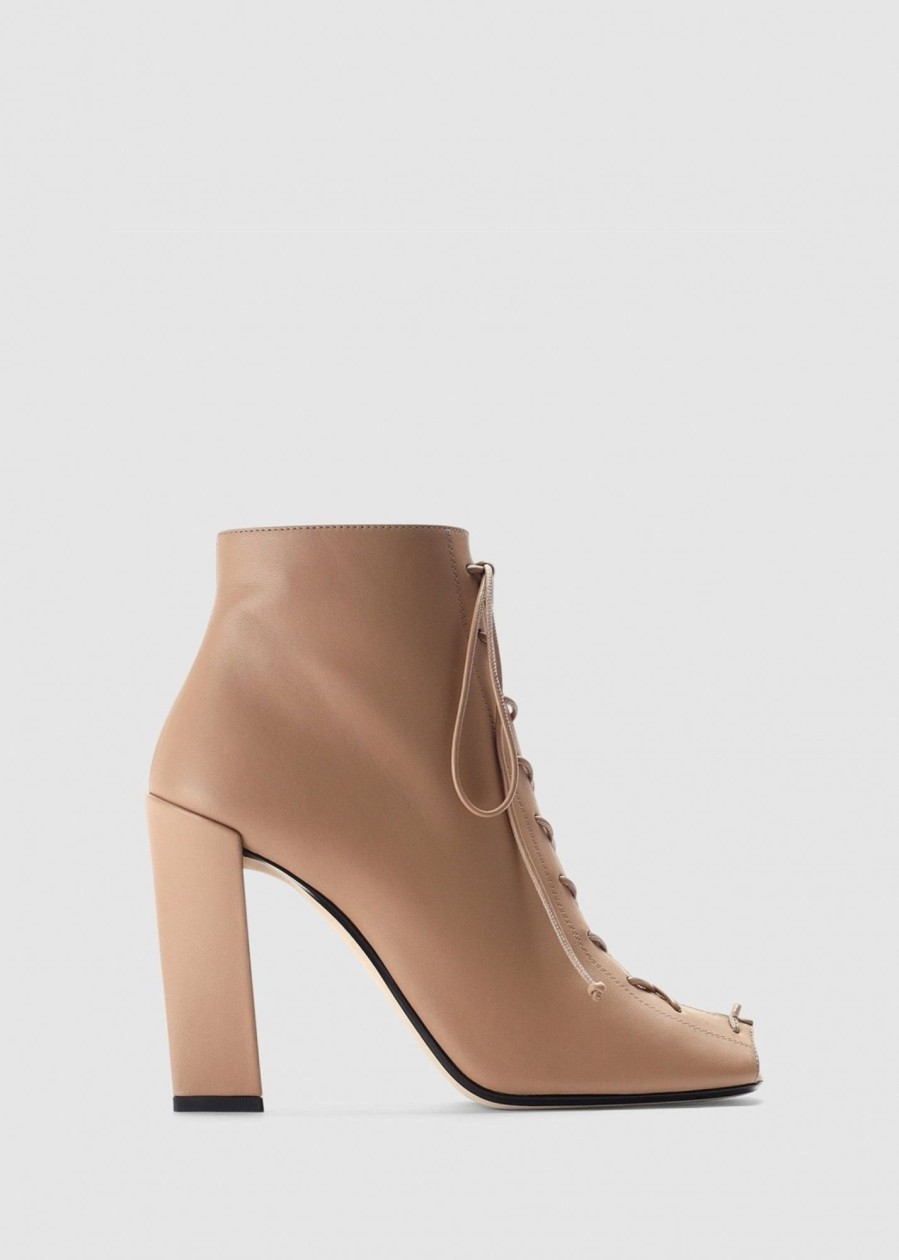 Womens VICTORIA BECKHAM Boots | Women'S Reese Nude Boots