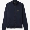 Mens BELSTAFF Sweatshirts & Hoodies | Mens Full Zip Sweatshirt In Dark Ink