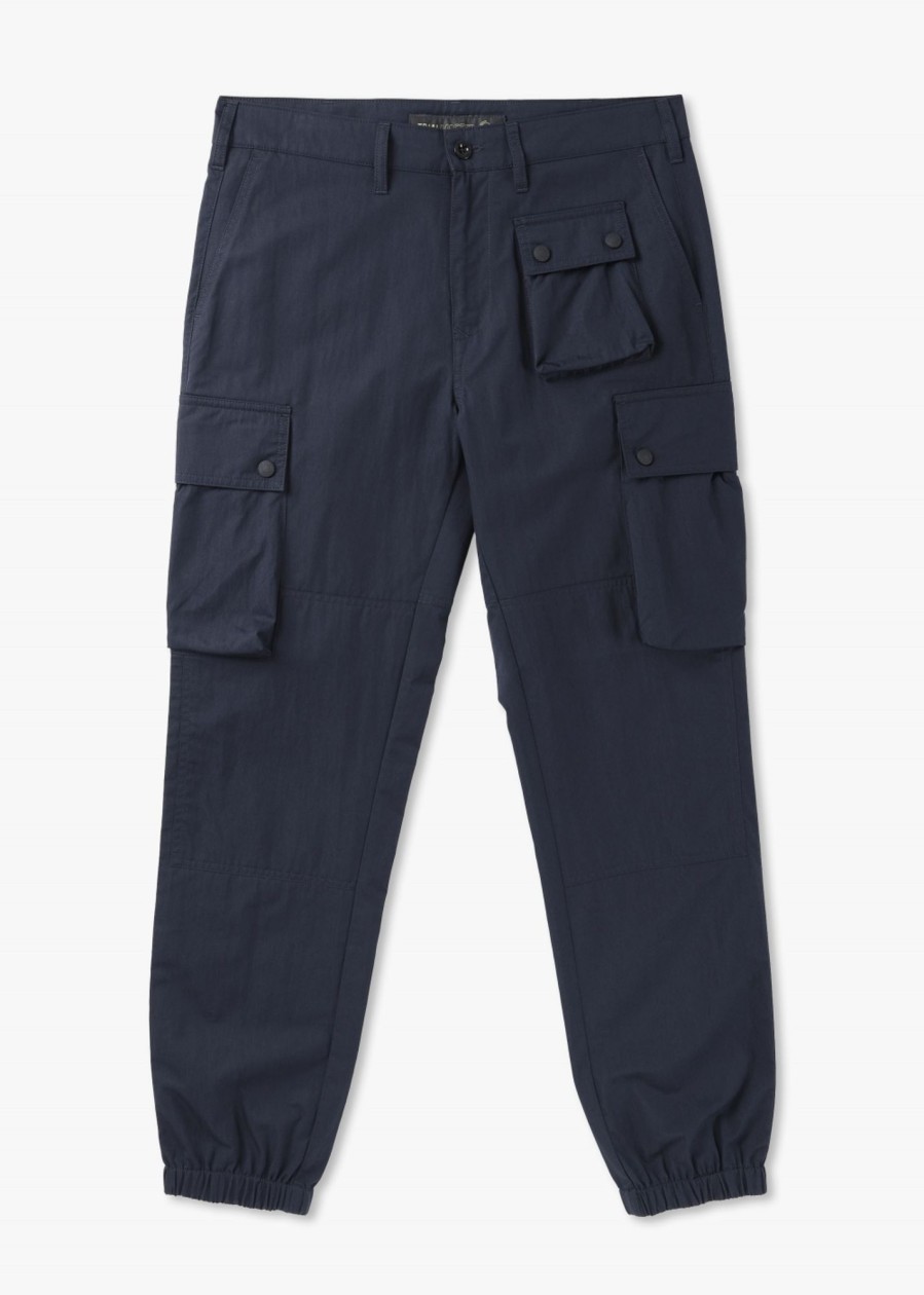 Mens BELSTAFF Trousers | Mens Trialmaster Cargo Trousers In Dark Ink