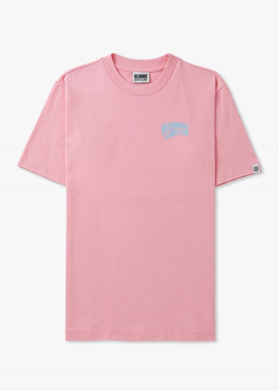 Mens BILLIONAIRE BOYS CLUB T-Shirts | Mens Small Arch Logo T-Shirts In Pink