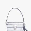 Womens COACH Crossbody Bags | Womens Studio Silver Baguette Bag In Silver