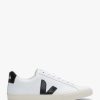 Womens VEJA Trainers | Womens Esplar Logo Leather Trainers Extra White Black