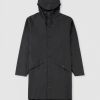 Womens RAINS Coats & Jackets | Long W3 Jacket In Black