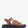 Womens SHOE THE BEAR Sandals | Womens Rebecca Leather Buckled Sandals In Tan