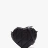 Womens COACH Shoulder Bags | Womens Heart Quilted Leather Cross-Body Bag In Black