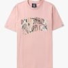 Mens BILLIONAIRE BOYS CLUB T-Shirts | Mens Camo Arch Logo T-Shirt In Pink