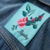 Womens REPLAY Coats & Jackets | Womens Rose Label Denim Jacket In Medium Blue