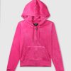 Womens JUICY COUTURE Sweatshirts & Hoodies | Womens Robertson Hoodie In Raspberry Rose