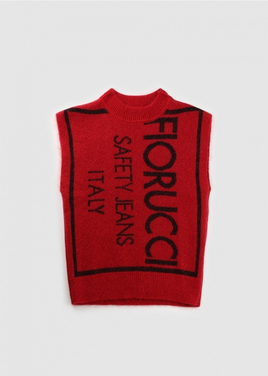 Womens FIORUCCI Knitwear | Fc Safety Knit Sweater Vest