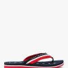 Womens TOMMY HILFIGER Sandals | Womens Love New York Beach Sliders In Navy White Red