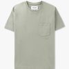 Mens FRAME T-Shirts | Mens Vintage T-Shirt In Smoke Beige