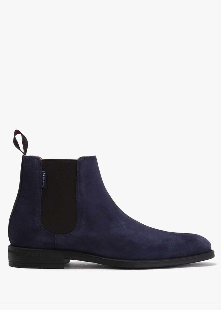 Mens PAUL SMITH Boots | Mens Cedric Boot In Navy