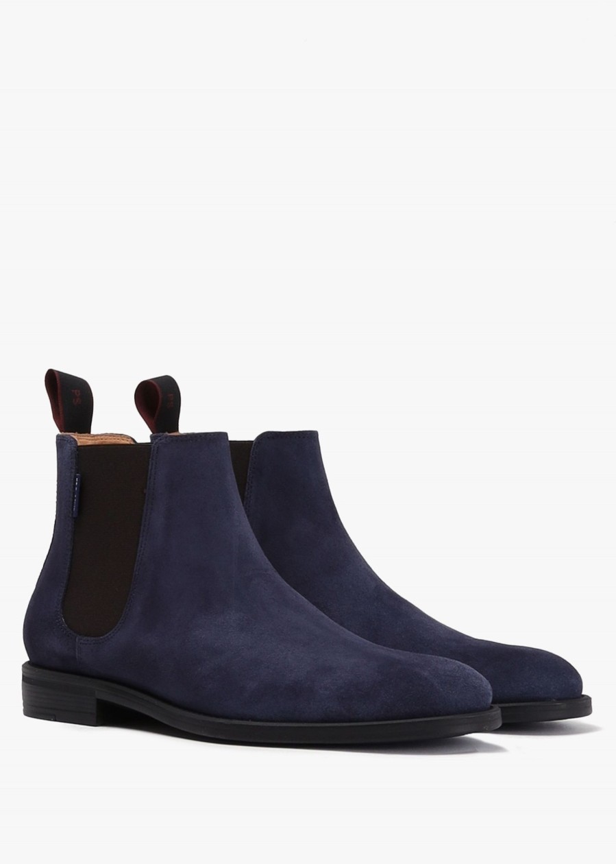 Mens PAUL SMITH Boots | Mens Cedric Boot In Navy