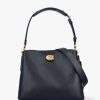 Womens COACH Shoulder Bags | Womens Willow Leather Shoulder Bag In Black