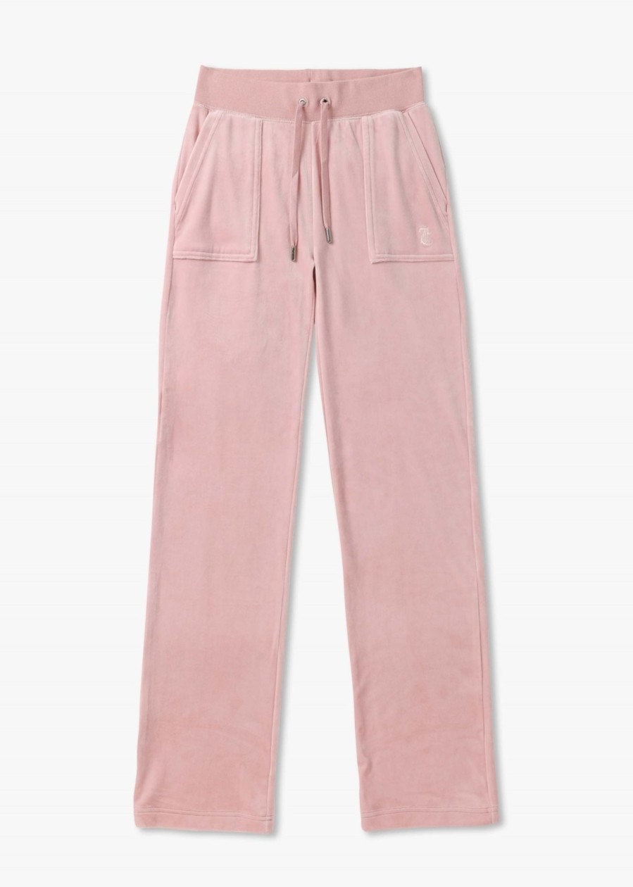 Womens JUICY COUTURE Trousers | Womens Del Ray Classic Pocket Lounge Pants In Light Pink