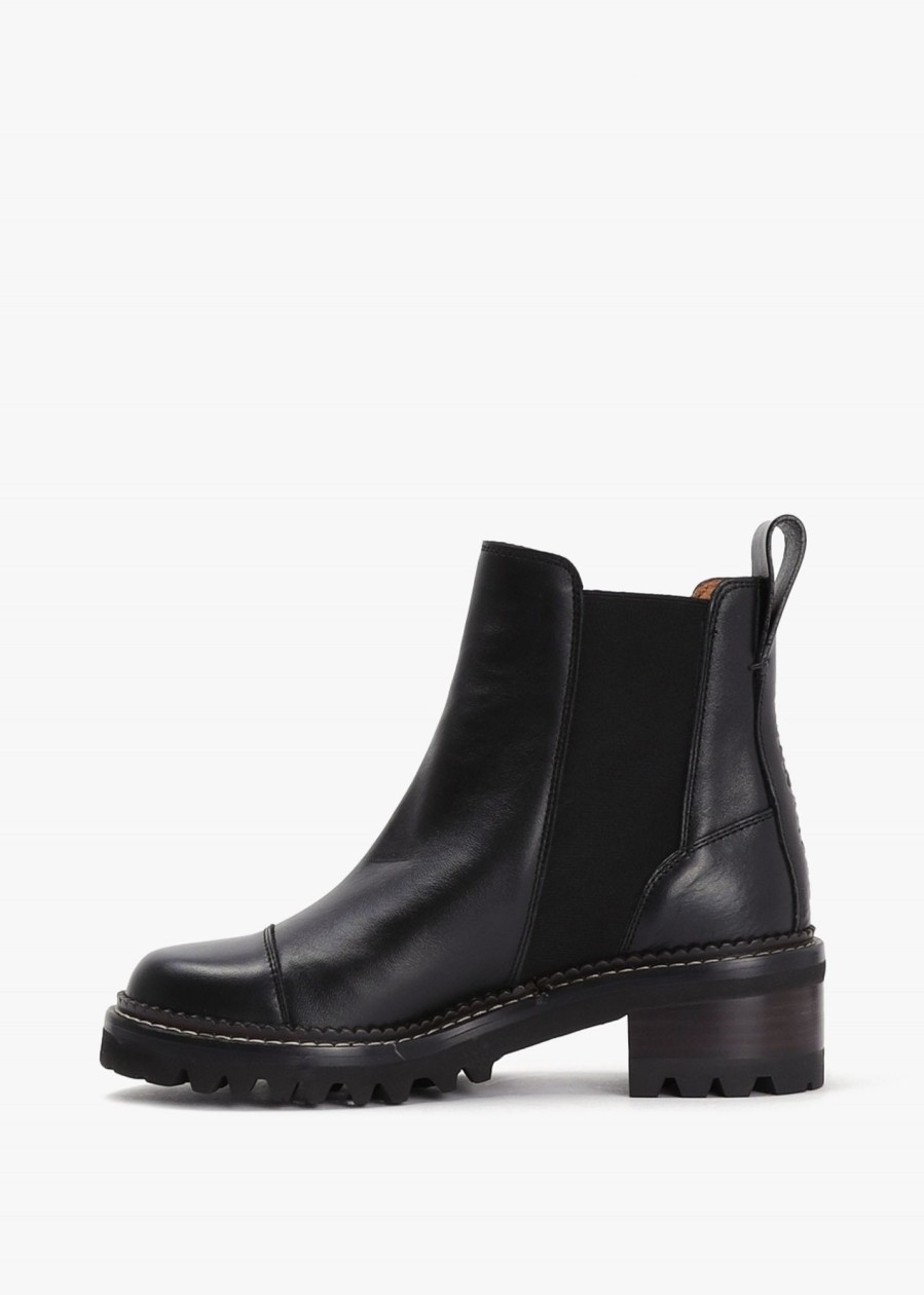 Womens SEE BY CHLOE Boots | Women'S Mallory Chelsea Boots In Black