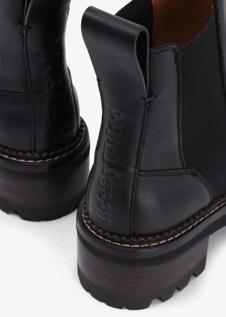 Womens SEE BY CHLOE Boots | Women'S Mallory Chelsea Boots In Black