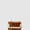 Womens MARNI Tote Bags | Women'S Trunk Envelope Chain Tan Cross Body Bag