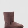 Womens UGG Boots | Womens Classic Short Leather Boots In Brownstone