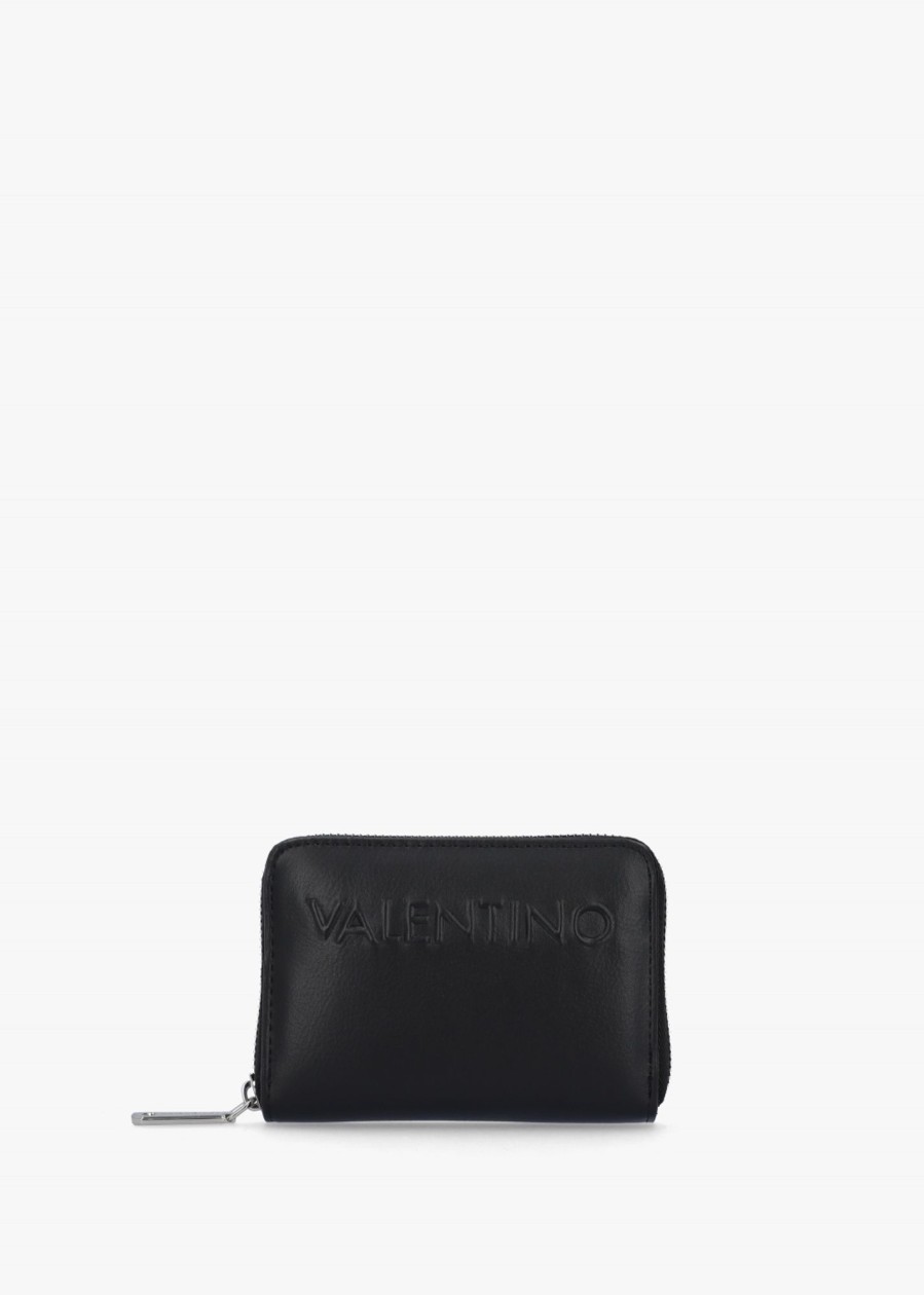 Womens VALENTINO Wallets & Cardholders | Womens Holiday Relove Recycle Wallet In Black