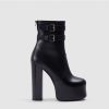 Womens SAINT LAURENT Boots | Women'S Mina 95 Black Boots