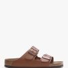 Womens BIRKENSTOCK Sandals | Womens Arizona Natural Leather Sandals In Ginger Brown