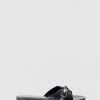 Womens BALENCIAGA Sandals | Womens Cagole Flat Slides In Black