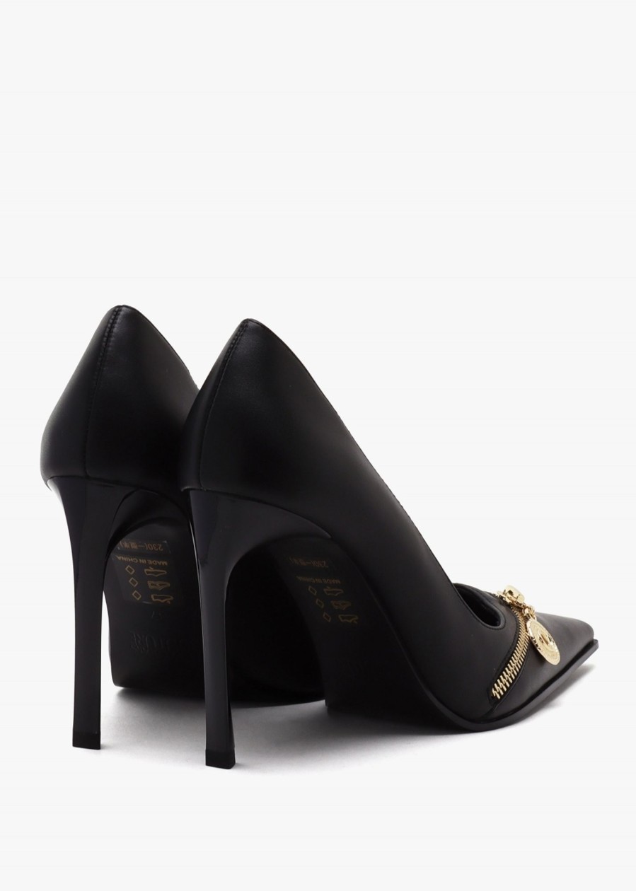 Womens VERSACE JEANS COUTURE Heels | Womens Fondo Sadie Stiletto Heels In Black