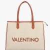 Womens VALENTINO Tote Bags | Womens Chelsea Relove Recycle Shopping Bag In Cuoio Multicoloured