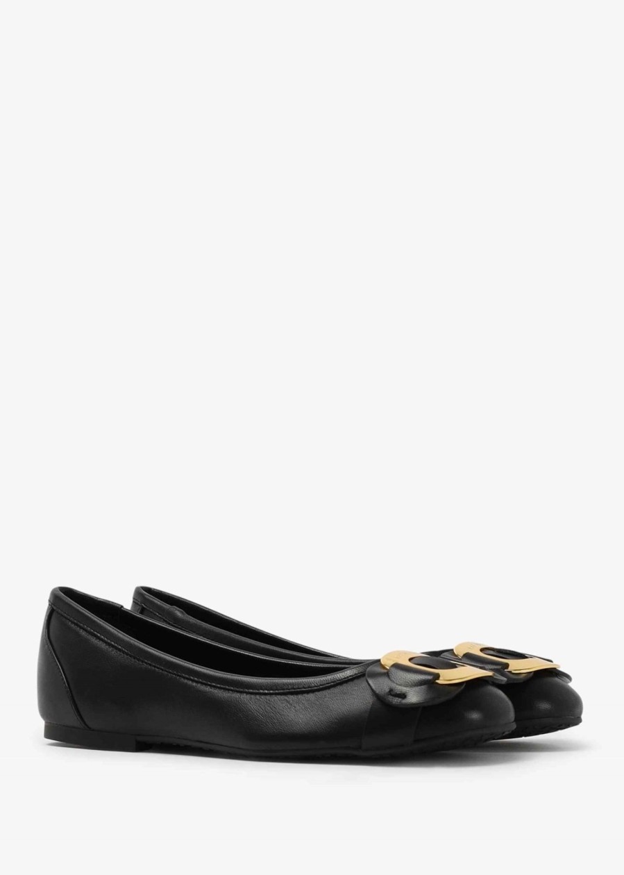 Womens SEE BY CHLOE Flats | Womens Chany Ballet Flats In Black