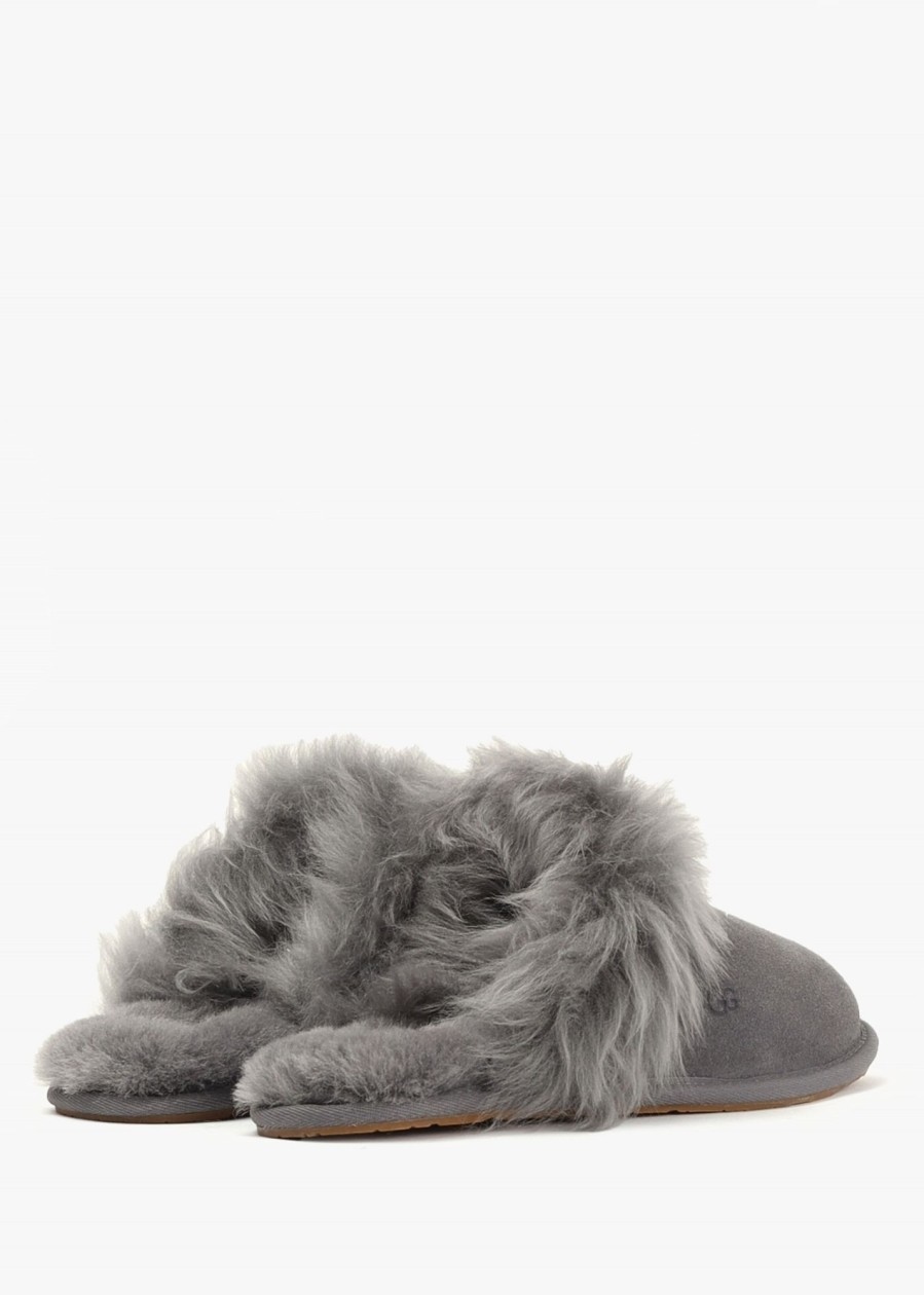 Womens UGG Slippers | Women'S Scuff Sis Slipper In Charcoal