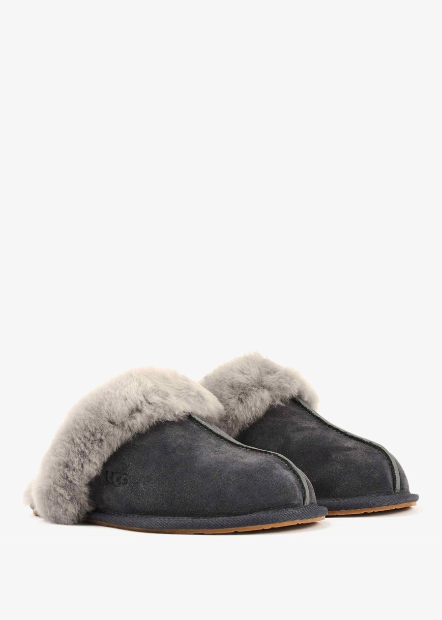 Womens UGG Slippers | Womens Scuffette Ii Slipper In Eve Blue/Lighthouse