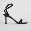 Womens BALENCIAGA Heels | Women'S Fetish Black Sandals