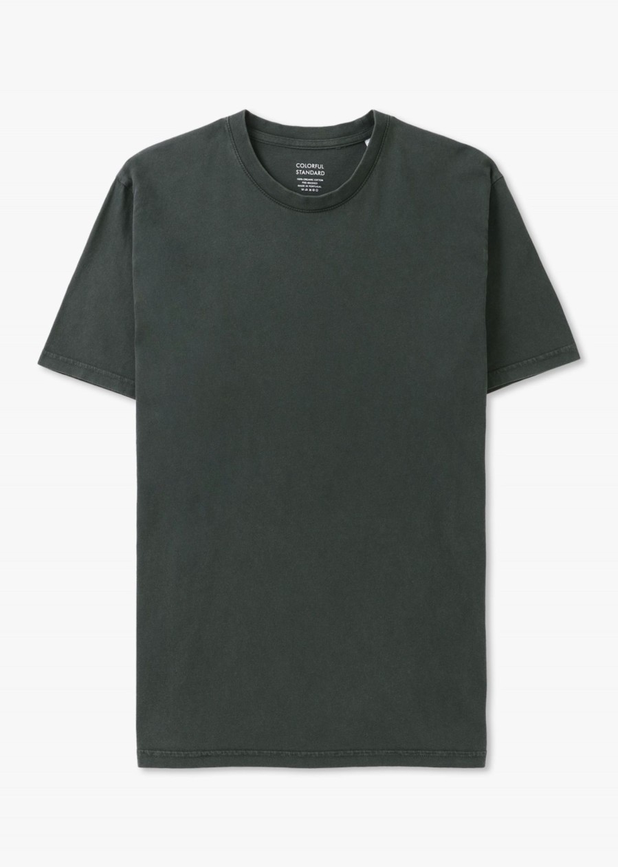 Mens COLORFUL STANDARD T-Shirts | Mens Classic Organic T-Shirt In Hunter Green