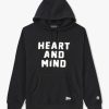 Mens BILLIONAIRE BOYS CLUB Sweatshirts & Hoodies | Mens Heart And Mind Popover Hoodie In Black