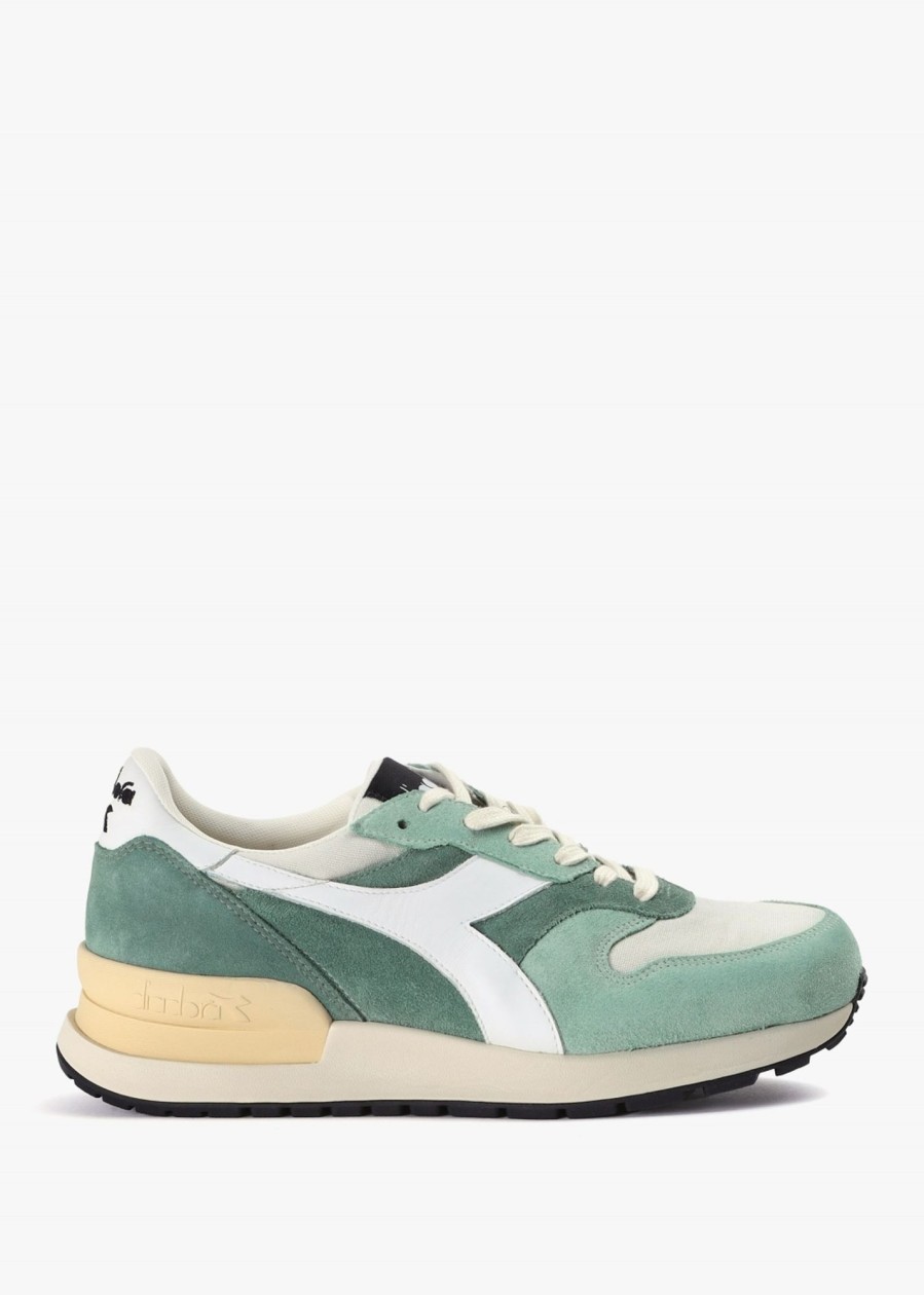 Mens DIADORA Trainers | Conquest C Sw Heritage Sneaker In Eucalyptus Green