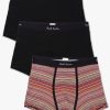 Mens PAUL SMITH Gifting | Mens 3 Pack Sign Trunk In Black