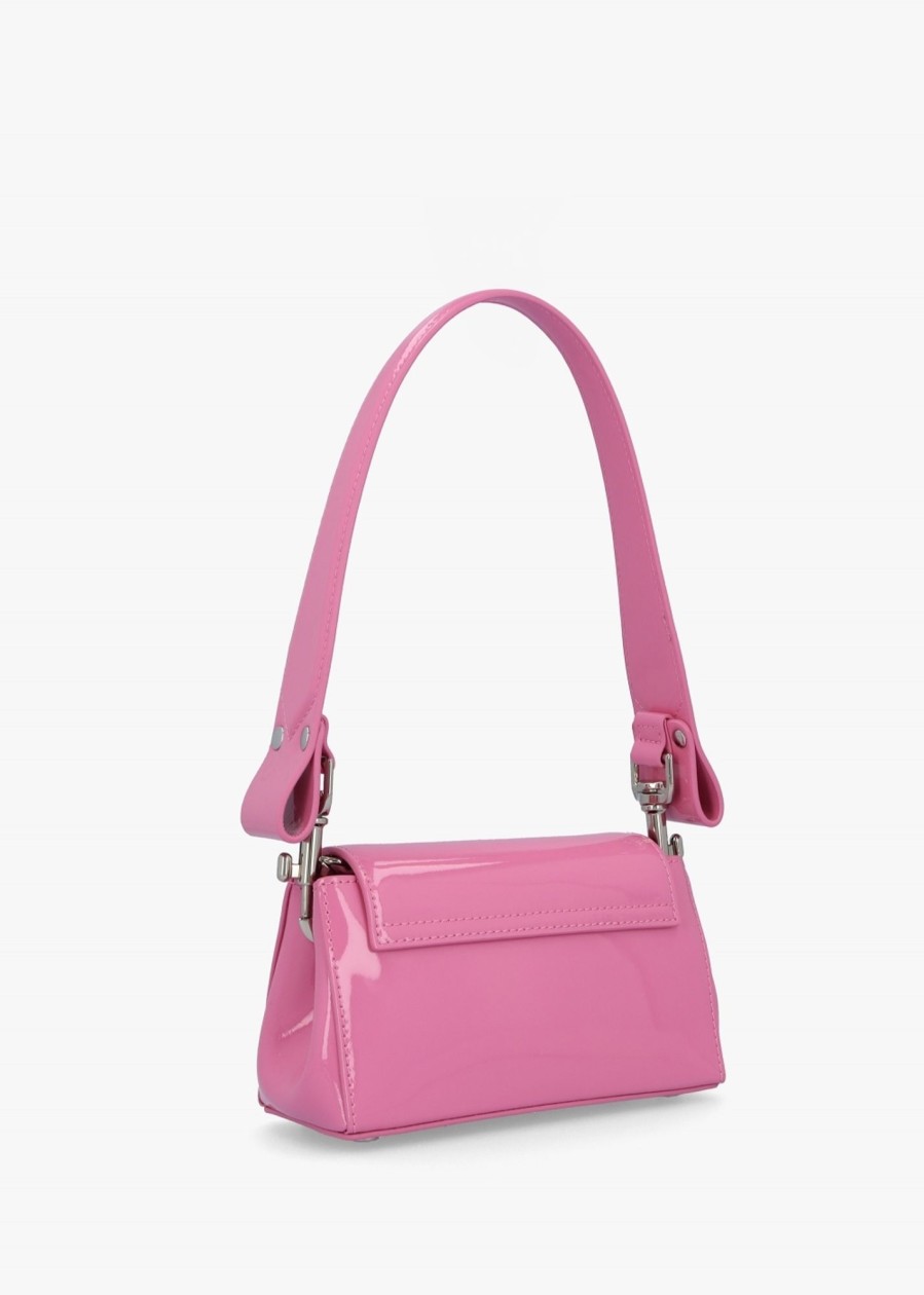 Womens VIVIENNE WESTWOOD Shoulder Bags | Womens Small Hazel Leather Shoulder Bag In Pink Patent