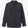 Mens PAIGE Shirts | Mens Wilbur Overshirt In Sapphire Coast