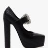 Womens VERSACE JEANS COUTURE Heels | Womens Fondo Hurley Platform Heels In Black