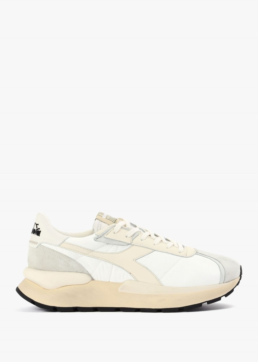 Mens DIADORA Trainers | Mercury Elite Sporty In Pristine White