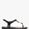 Womens VIVIENNE WESTWOOD Sandals | X Melissa Womens Solar Orb Toe Post Sandals In Black