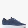 Mens ANDROID HOMME Trainers | Mens Zuma Croc Suede Trainers In Blue