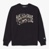 Mens BILLIONAIRE BOYS CLUB Sweatshirts & Hoodies | Mens Duck Camo Arch Logo Crewneck Sweatshirt In Black