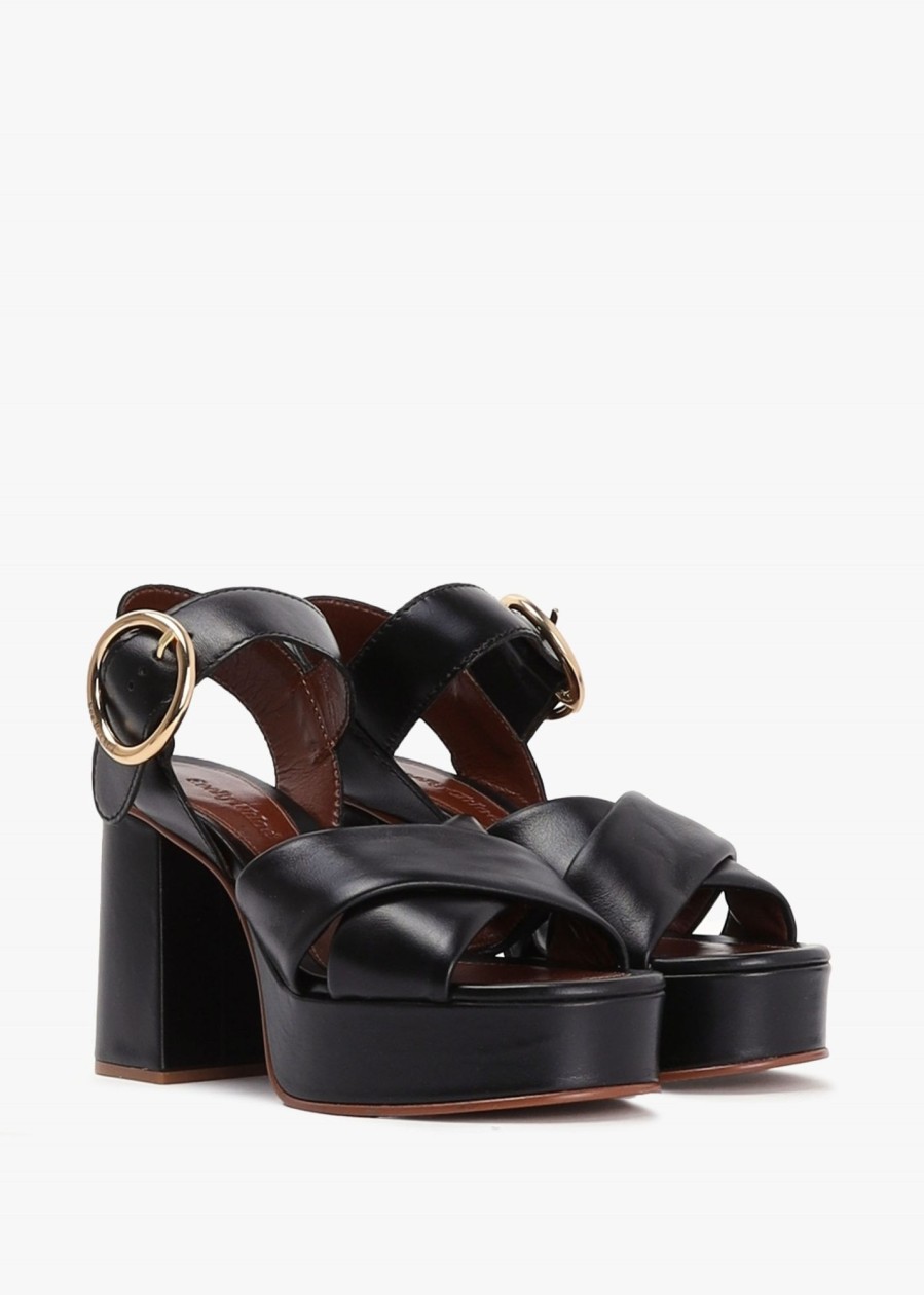 Womens SEE BY CHLOE Heels | Women'S Lyna Platform Heels In Black